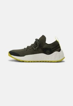 Timberland Uomo SOLAR WAVE - Sneakers Basse - Dark Green Knit