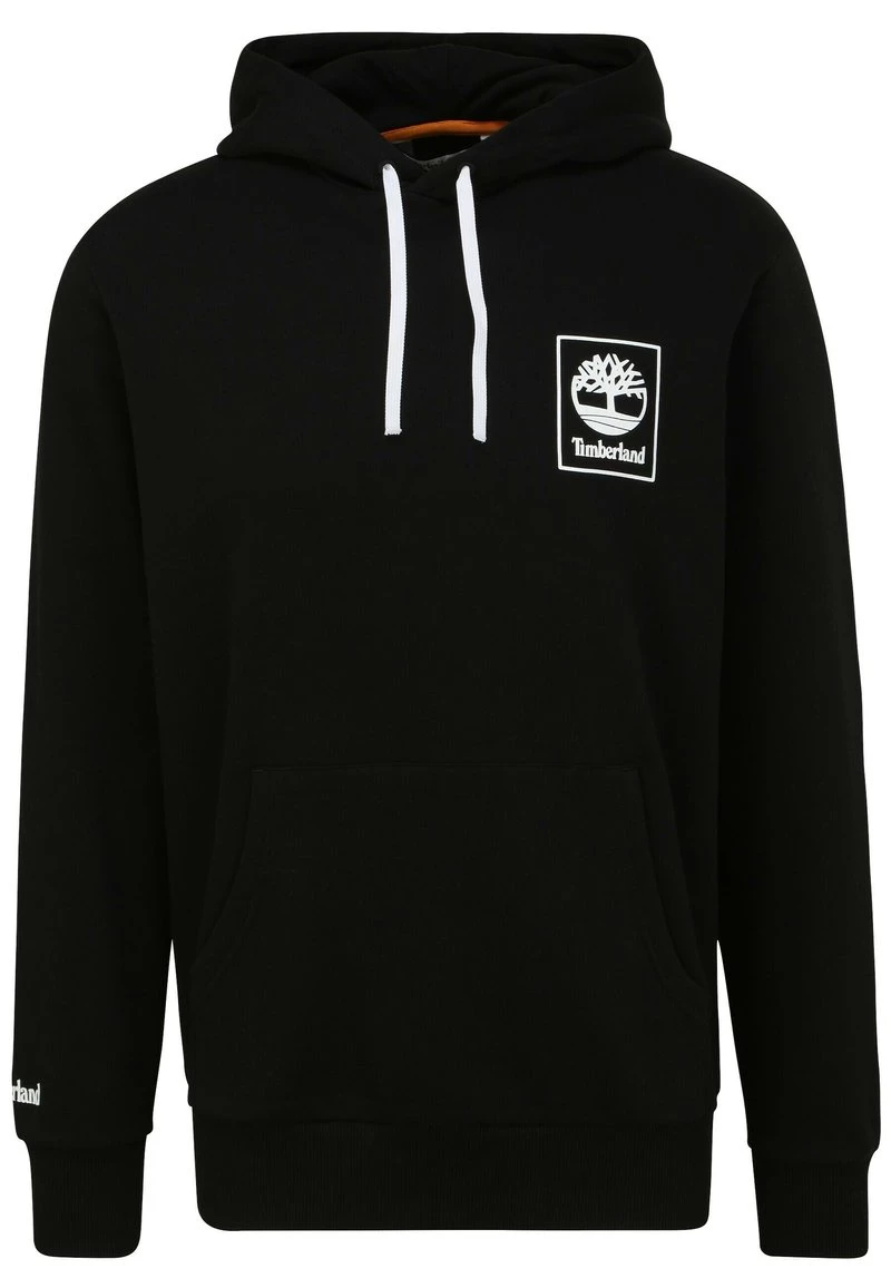 Timberland Uomo SMU STACK LG DTLR - Felpa Con Cappuccio - Black/white 5 Timberland Uomo SMU STACK LG DTLR - Felpa Con Cappuccio - Black/white - immagine 5