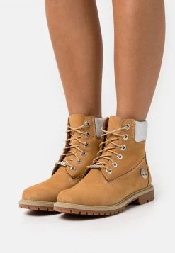 Timberland Donna 6IN HERT CUPSOLE - Stivaletti Stringati - Wheat