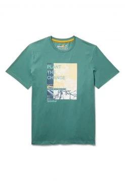 Timberland Uomo GRAPHIC TEE - T-shirt Con Stampa - Sea Pine