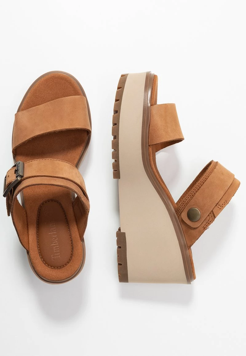 Timberland Donna KORALYN BAND WEDGE - Ciabattine - Rust 4 Timberland Donna KORALYN BAND WEDGE - Ciabattine - Rust - immagine 4