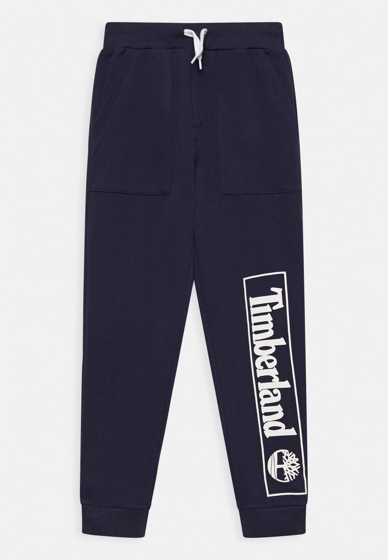 Timberland Bambini JOGGING BOTTOMS - Pantaloni Sportivi - Navywhite 1 Timberland Bambini JOGGING BOTTOMS - Pantaloni Sportivi - Navywhite