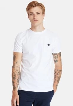 Timberland Uomo SS DUNSTAN RIVER - T-shirt Basic - White