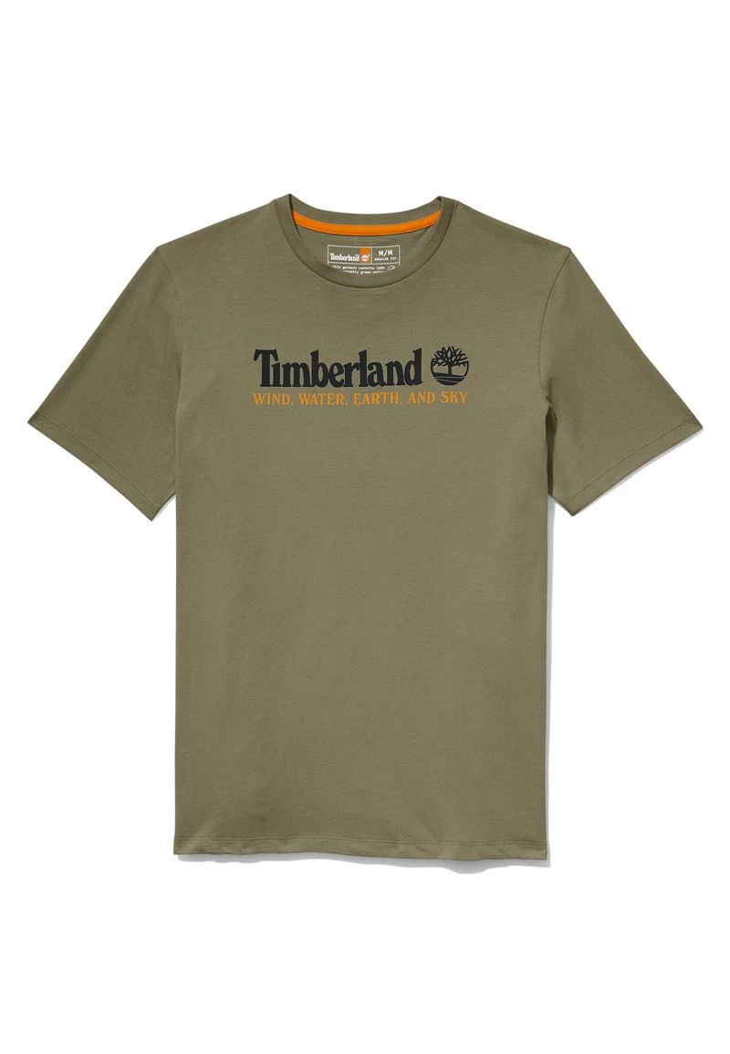 Timberland Uomo WWES FRONT TEE - T-shirt Con Stampa - Cassel Earth 1 Timberland Uomo WWES FRONT TEE - T-shirt Con Stampa - Cassel Earth
