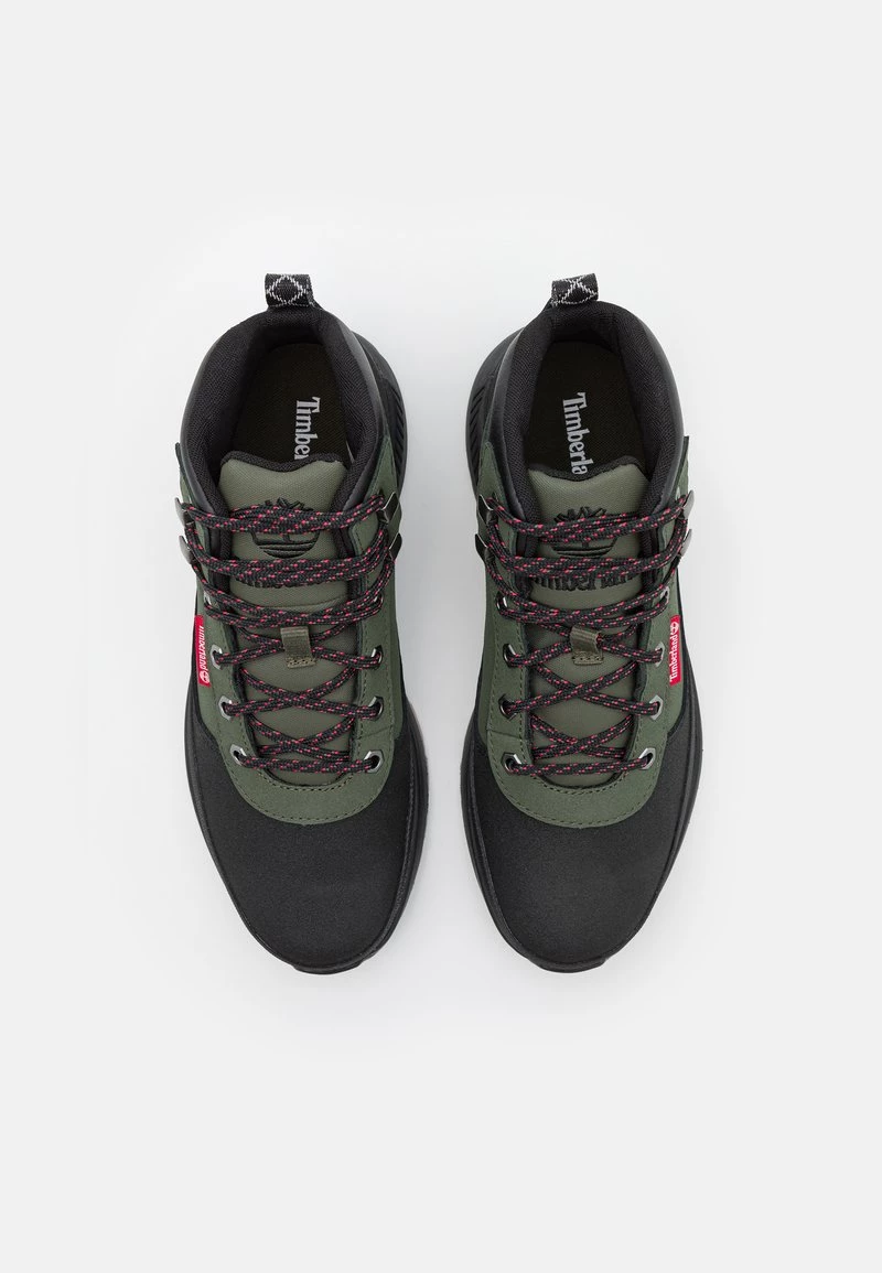 Timberland Uomo FIELD TREKKER MID - Sneakers Alte - Black/dark Green 4 Timberland Uomo FIELD TREKKER MID - Sneakers Alte - Black/dark Green - immagine 4