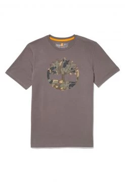 Timberland Uomo TREE CAMO - T-shirt Con Stampa - Castlerock
