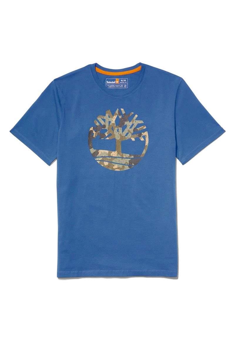 Timberland Uomo TREE CAMO - T-shirt Con Stampa - Dark Denim 6 Timberland Uomo TREE CAMO - T-shirt Con Stampa - Dark Denim - immagine 6