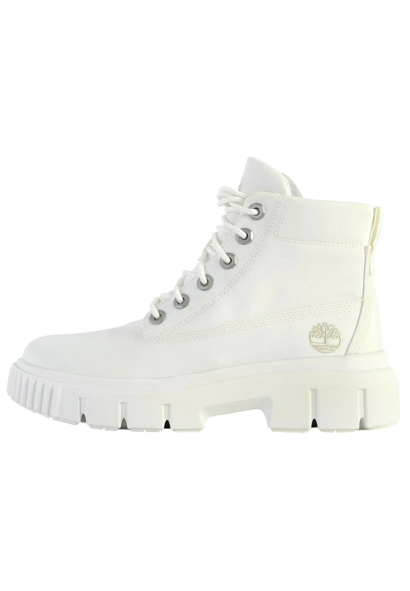 Timberland Donna Stivaletti Stringati - Blanc 1 Timberland Donna Stivaletti Stringati - Blanc