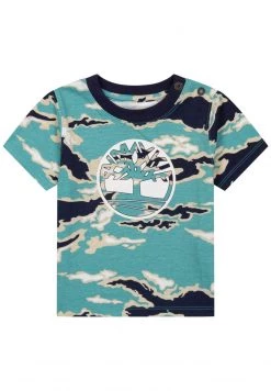 Timberland Bambini T-shirt Con Stampa - Sea Blue
