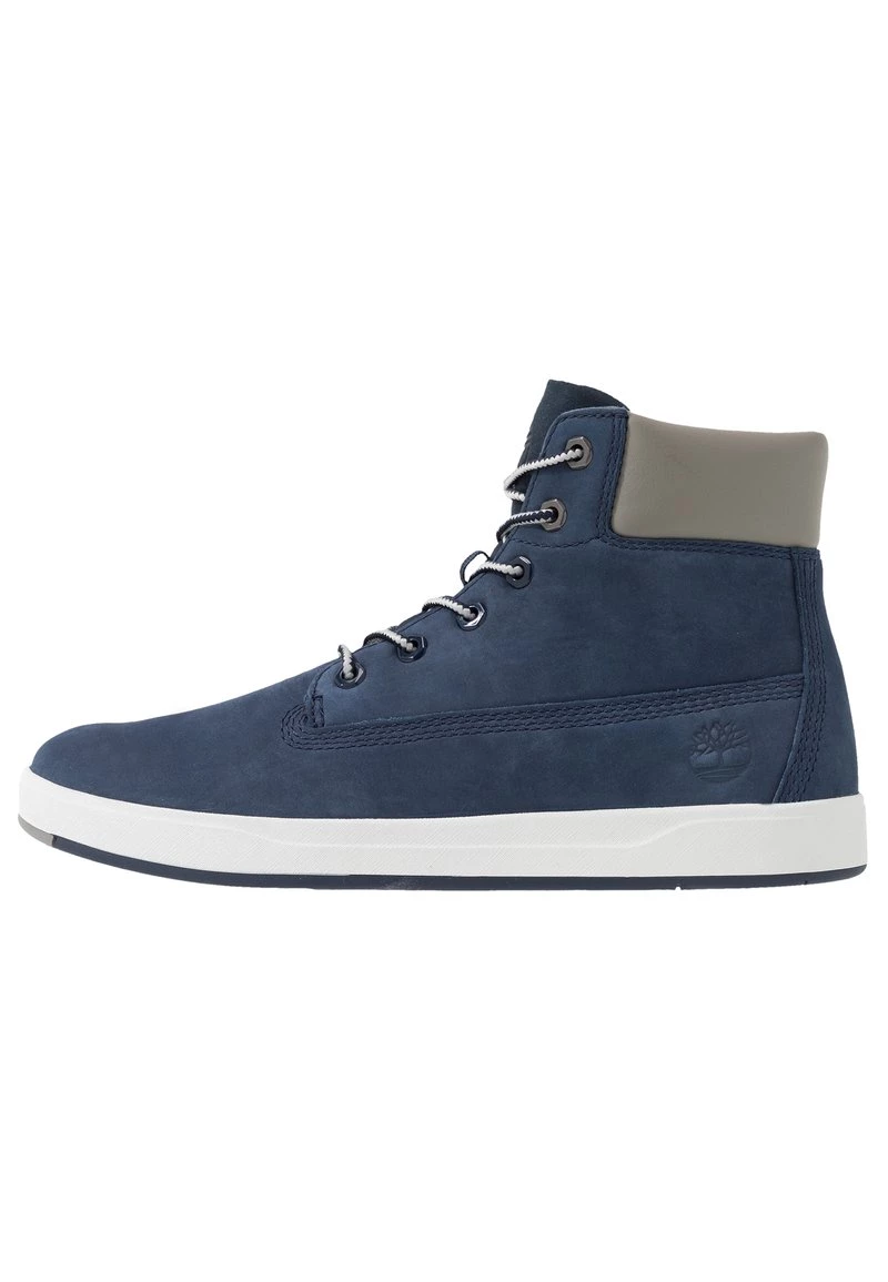Timberland Bambini DAVIS SQUARE 6 INCH - Sneakers Alte - Navy 2 Timberland Bambini DAVIS SQUARE 6 INCH - Sneakers Alte - Navy - immagine 2