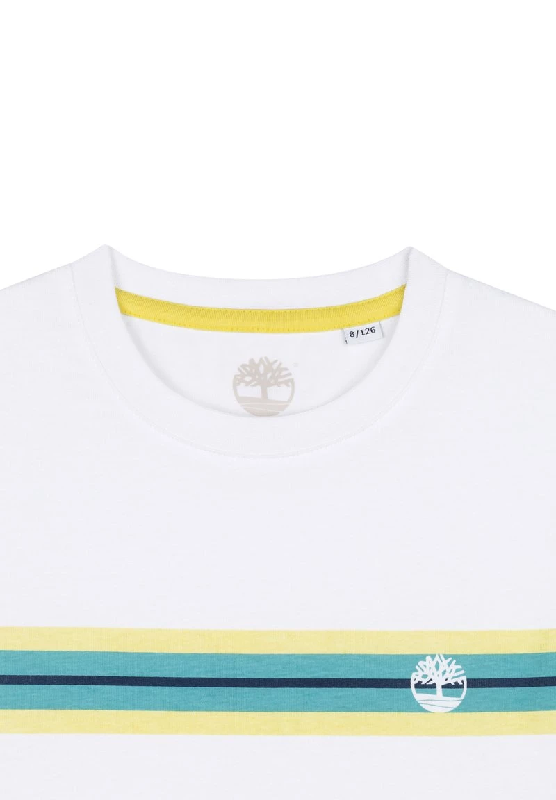 Timberland Bambini SHORT SLEEVES - T-shirt Con Stampa - Blanc 3 Timberland Bambini SHORT SLEEVES - T-shirt Con Stampa - Blanc - immagine 3