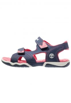 Timberland Bambini ADVENTURE SEEKER 2 STRAP - Sandali Da Trekking - Navy/pink