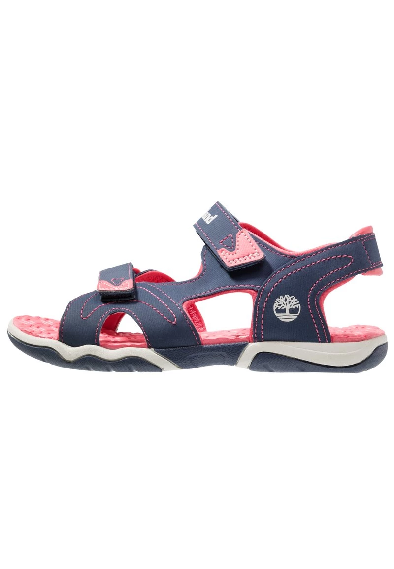 Timberland Bambini ADVENTURE SEEKER 2 STRAP - Sandali Da Trekking - Navy/pink 1 Timberland Bambini ADVENTURE SEEKER 2 STRAP - Sandali Da Trekking - Navy/pink