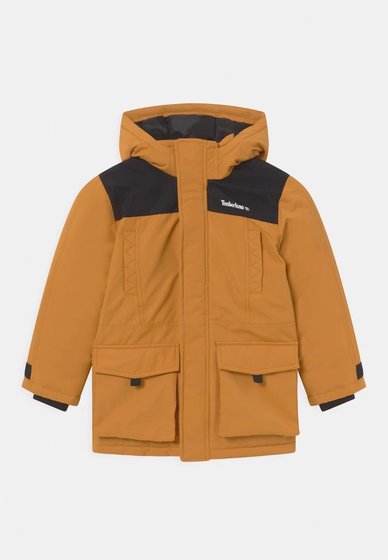Timberland Bambini HOODED - Cappotto Invernale - Ochre 1 Timberland Bambini HOODED - Cappotto Invernale - Ochre