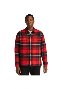 Timberland Uomo LS INSULATED BUFFALO SHIRT JACKET - Giacca Leggera - Scarlet Sage Yd