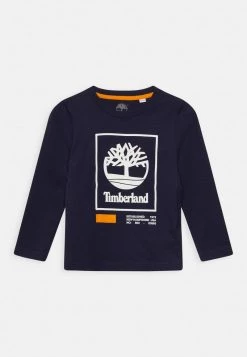 Timberland Bambini LONG SLEEVE - Maglietta A Manica Lunga - Navy