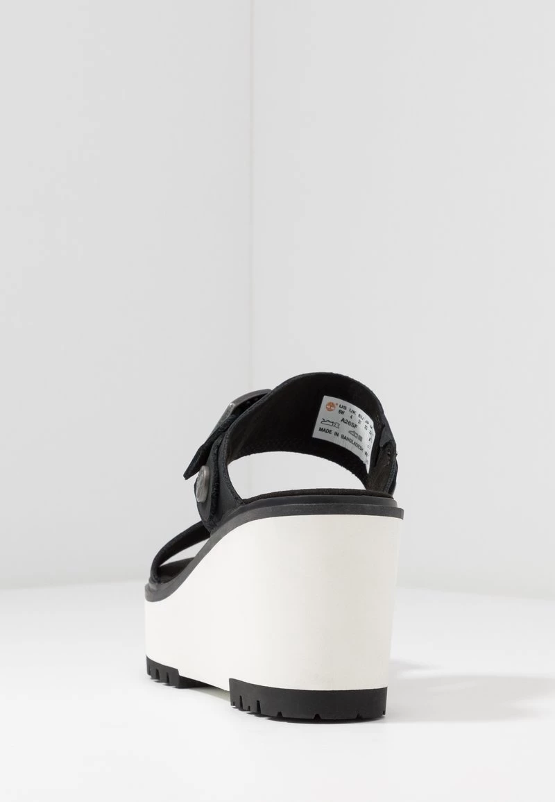 Timberland Donna KORALYN BAND WEDGE - Ciabattine - Black 6 Timberland Donna KORALYN BAND WEDGE - Ciabattine - Black - immagine 6