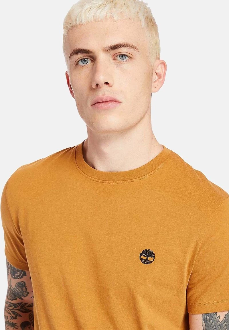 Timberland Uomo DUNSTAN RIVER JERSEY CREW - T-shirt Basic - Wheat Boot 3 Timberland Uomo DUNSTAN RIVER JERSEY CREW - T-shirt Basic - Wheat Boot - immagine 3