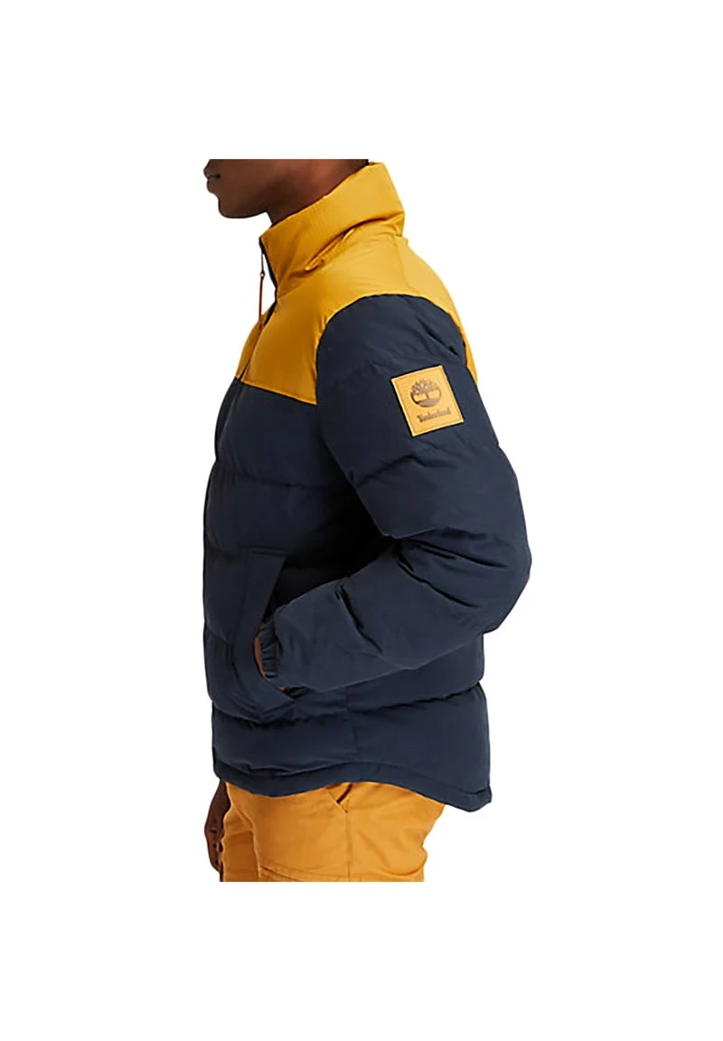 Timberland Uomo Piumino - Marron/ Bleu Foncé 3 Timberland Uomo Piumino - Marron/ Bleu Foncé - immagine 3