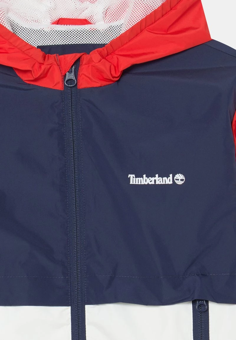 Timberland Bambini HOODED WINDBREAKER PACKABLE - Impermeabile - Rouge Orange 3 Timberland Bambini HOODED WINDBREAKER PACKABLE - Impermeabile - Rouge Orange - immagine 3