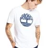 Timberland Uomo KENNEBEC RIVER TREE - T-shirt Con Stampa - White