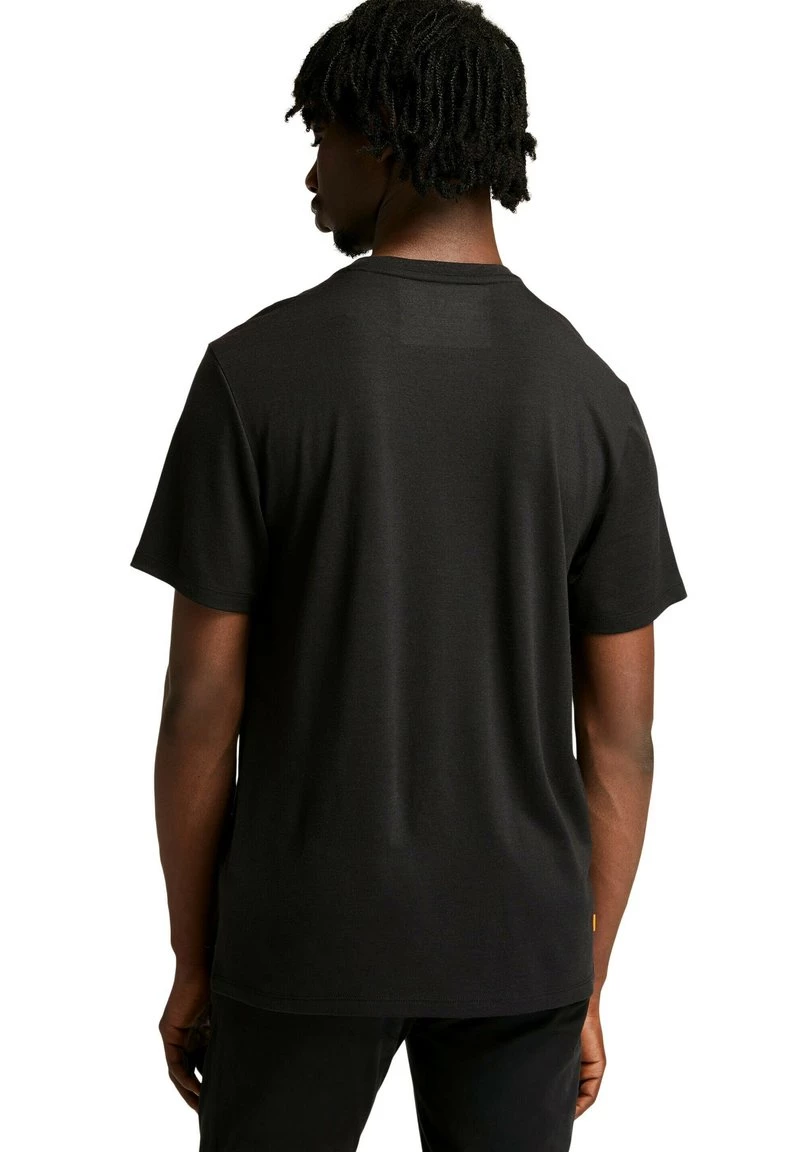 Timberland Uomo T-shirt Basic - Black 3 Timberland Uomo T-shirt Basic - Black - immagine 3