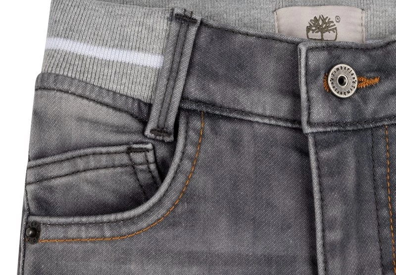 Timberland Bambini Shorts Di Jeans - Denim Grey 3 Timberland Bambini Shorts Di Jeans - Denim Grey - immagine 3