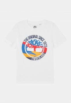 Timberland Bambini SHORT SLEEVES - T-shirt Con Stampa - White