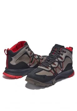 Timberland Uomo GARRISON TRAIL MID FABRIC WP - Sneakers Basse - Brindle