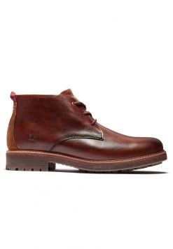 Timberland Uomo OAKROCK WP CHUKKA - Stivaletti Stringati - Med Brown Full Grain