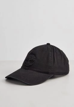 Timberland Uomo COTTON CANVAS BASEBALL CAP - Cappellino - Black