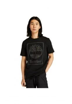 Timberland Uomo YC SS NL SKY GR TEE (REG) - T-shirt Con Stampa - Black