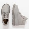 Timberland Unisex 6 IN PREMIUM WP BOOT - Stivaletti Stringati - Medium Grey