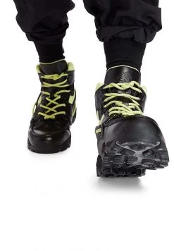 Timberland Uomo C61 HIKER - Stivaletti Stringati - Jet Black