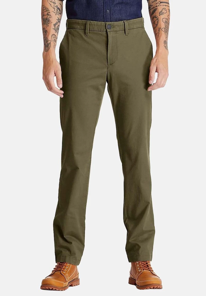 Timberland Uomo SARGENT LAKE STRETCH TWILL CHINO STRAIGHT - Chino - Grape Leaf 1 Timberland Uomo SARGENT LAKE STRETCH TWILL CHINO STRAIGHT - Chino - Grape Leaf