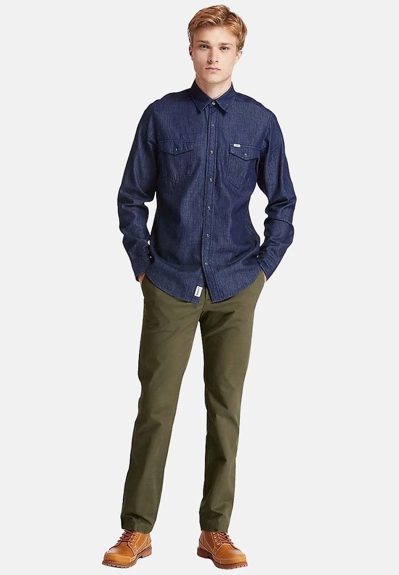Timberland Uomo SARGENT LAKE STRETCH TWILL CHINO STRAIGHT - Chino - Grape Leaf 2 Timberland Uomo SARGENT LAKE STRETCH TWILL CHINO STRAIGHT - Chino - Grape Leaf - immagine 2