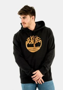 Timberland Uomo CORE TREE LOGO PULL OVER HOODIE (REGULAR BB) - Felpa Con Cappuccio - Noir