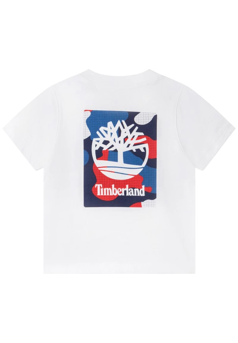Timberland Bambini T-shirt Con Stampa - Blanc 2 Timberland Bambini T-shirt Con Stampa - Blanc - immagine 2
