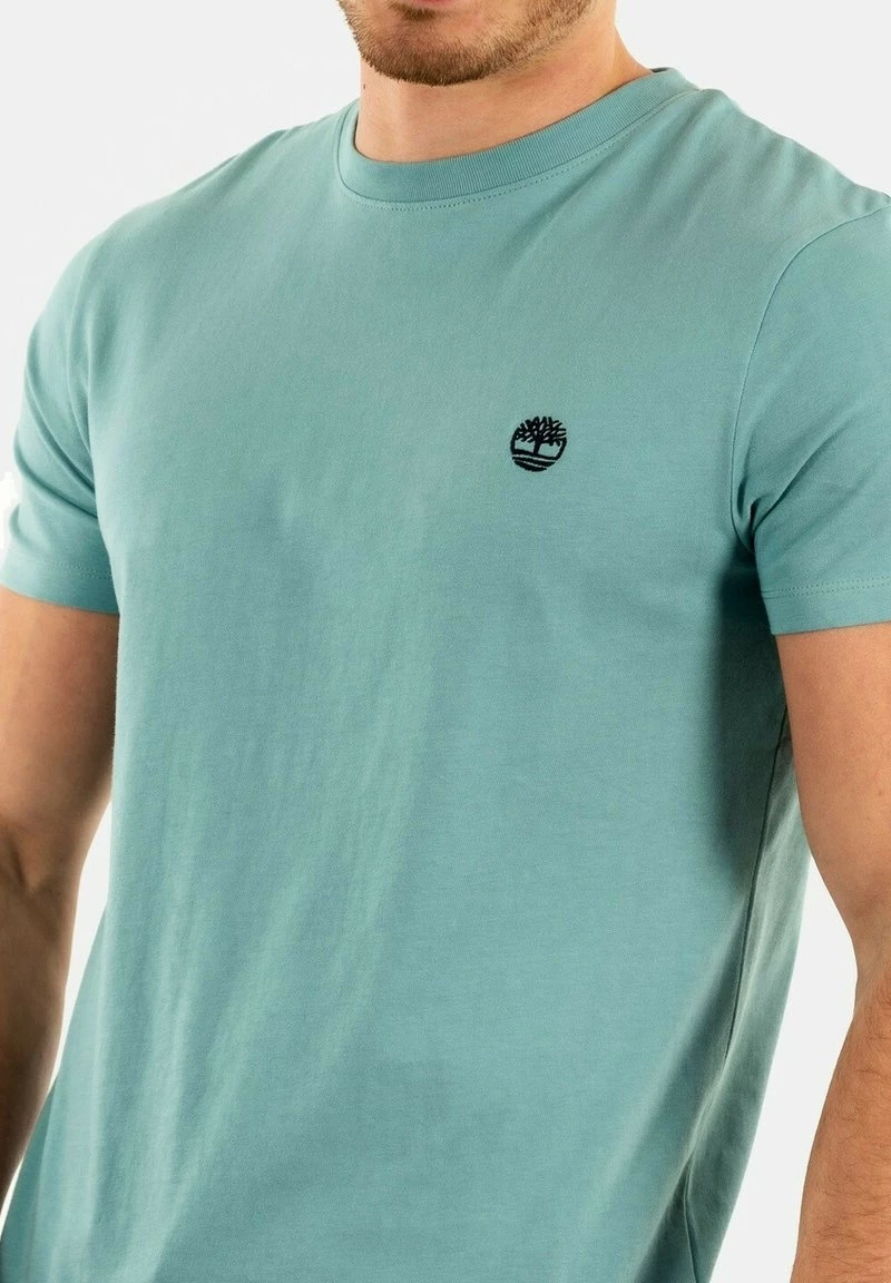 Timberland Uomo T-shirt Basic - Bleu 3 Timberland Uomo T-shirt Basic - Bleu - immagine 3