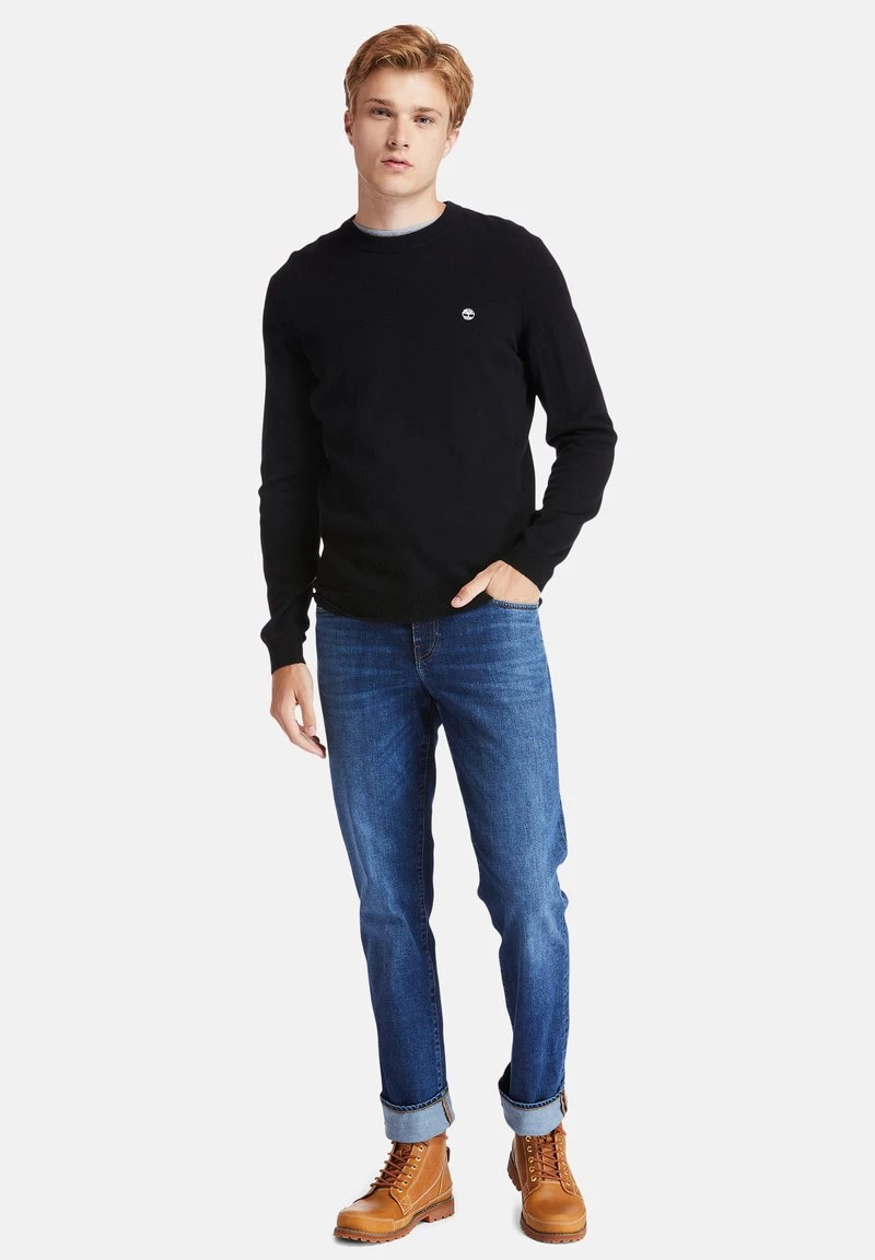 Timberland Uomo LS COHAS BROOK MERINO CREW SWEATER - Felpa - Black 2 Timberland Uomo LS COHAS BROOK MERINO CREW SWEATER - Felpa - Black - immagine 2