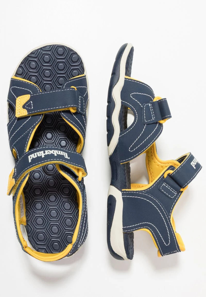 Timberland Bambini ADVENTURE SEEKER 2 STRAP - Sandali Da Trekking - Navy/yellow 2 Timberland Bambini ADVENTURE SEEKER 2 STRAP - Sandali Da Trekking - Navy/yellow - immagine 2