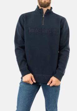 Timberland Uomo OUTDOOR HERITAGE EST.1973 1/2 ZIP SWEATS - Felpa - Bleu