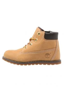 Timberland Unisex POKEY PINE - Stivaletti Stringati - Wheat