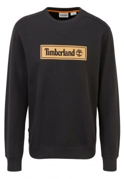 Timberland Uomo LINEAR LOGO CREW - Felpa - Black
