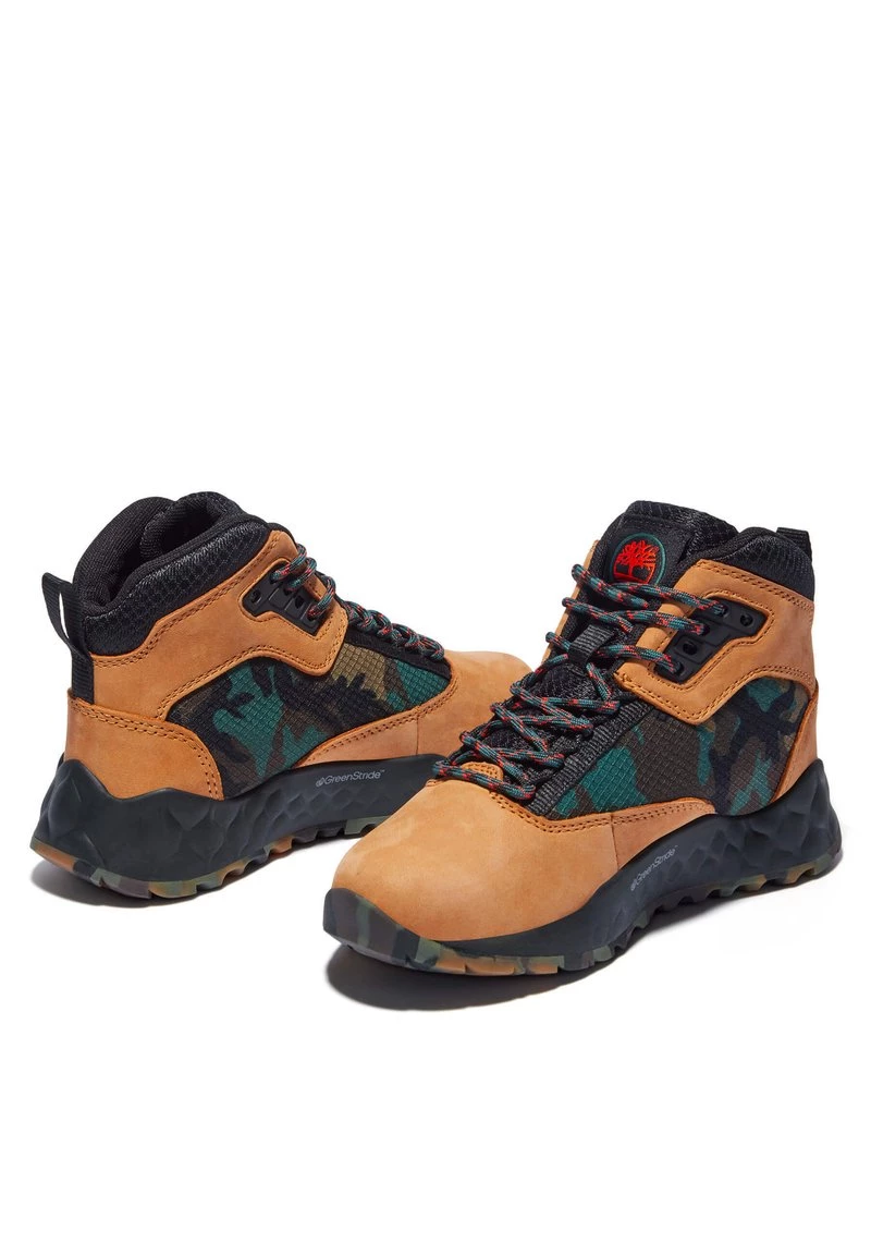 Timberland Bambini SOLAR WAVE MID - Sneakers Alte - Wheat 4 Timberland Bambini SOLAR WAVE MID - Sneakers Alte - Wheat - immagine 4