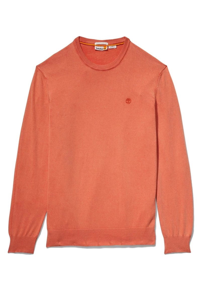 Timberland Uomo LW WASHED CREW NECK SWEATER - Maglione - Burnt Ochre 1 Timberland Uomo LW WASHED CREW NECK SWEATER - Maglione - Burnt Ochre