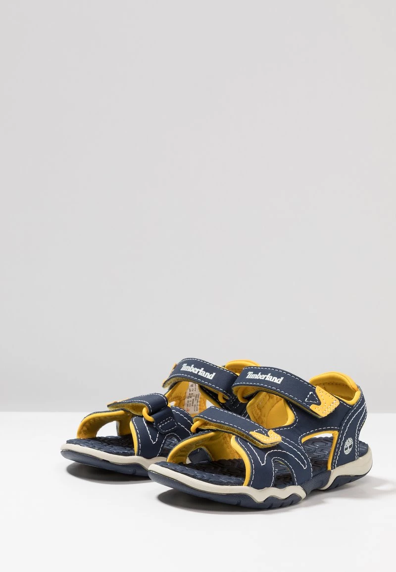 Timberland Unisex ADVENTURE SEEKER 2 STRAP - Sandali Da Trekking - Navy/yellow 4 Timberland Unisex ADVENTURE SEEKER 2 STRAP - Sandali Da Trekking - Navy/yellow - immagine 4