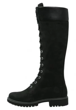 Timberland Donna Stivali Con I Lacci - Black