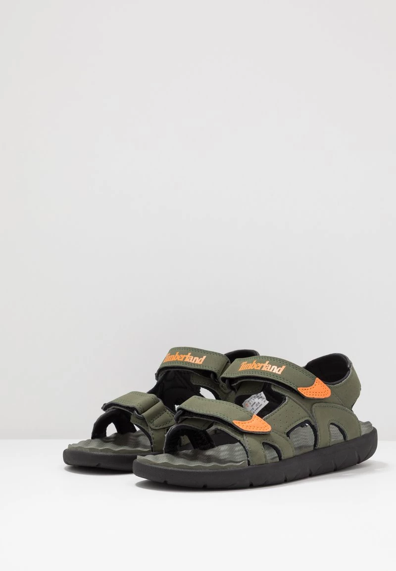 Timberland Bambini PERKINS ROW 2 STRAP - Sandali Da Trekking - Dark Green 3 Timberland Bambini PERKINS ROW 2 STRAP - Sandali Da Trekking - Dark Green - immagine 3