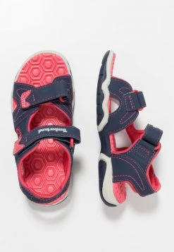 Timberland Bambini ADVENTURE SEEKER 2 STRAP - Sandali Da Trekking - Navy/pink